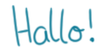 SchriftHallo SchriftHallo